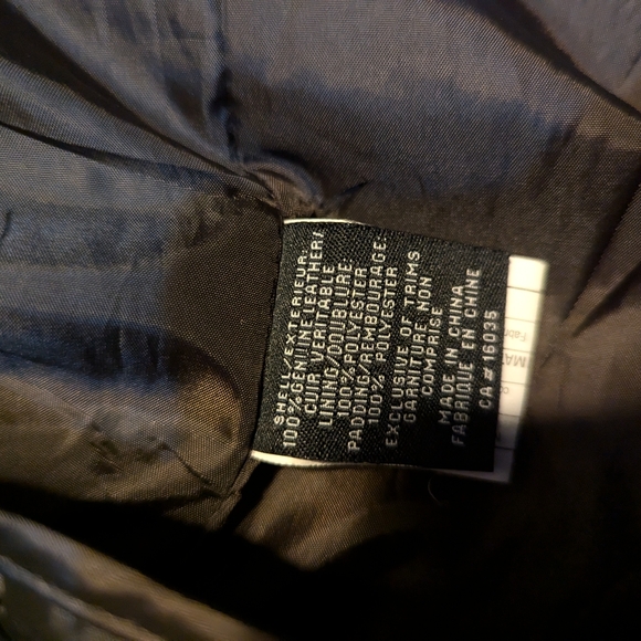 Blue guru  100% real leather jacket - Picture 5 of 9